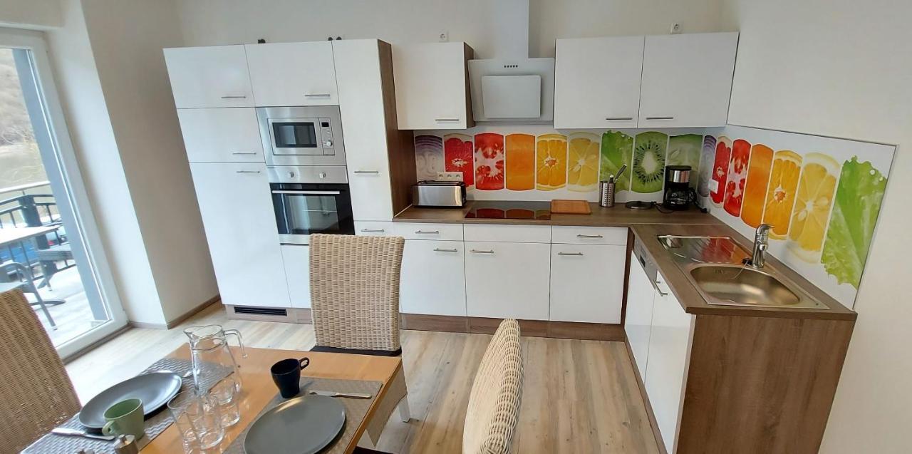 Ferienwohnung Am Fluss Klotten Exterior foto
