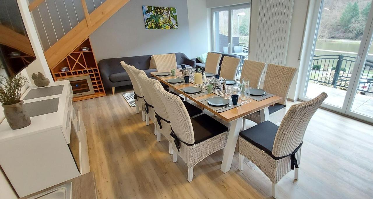 Ferienwohnung Am Fluss Klotten Exterior foto
